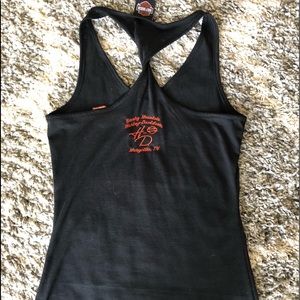 Harley Davidson tank top 🧡🌟🖤